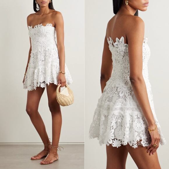 Waimari Tiffany Lace Strapless Dress - Picture 1 of 9